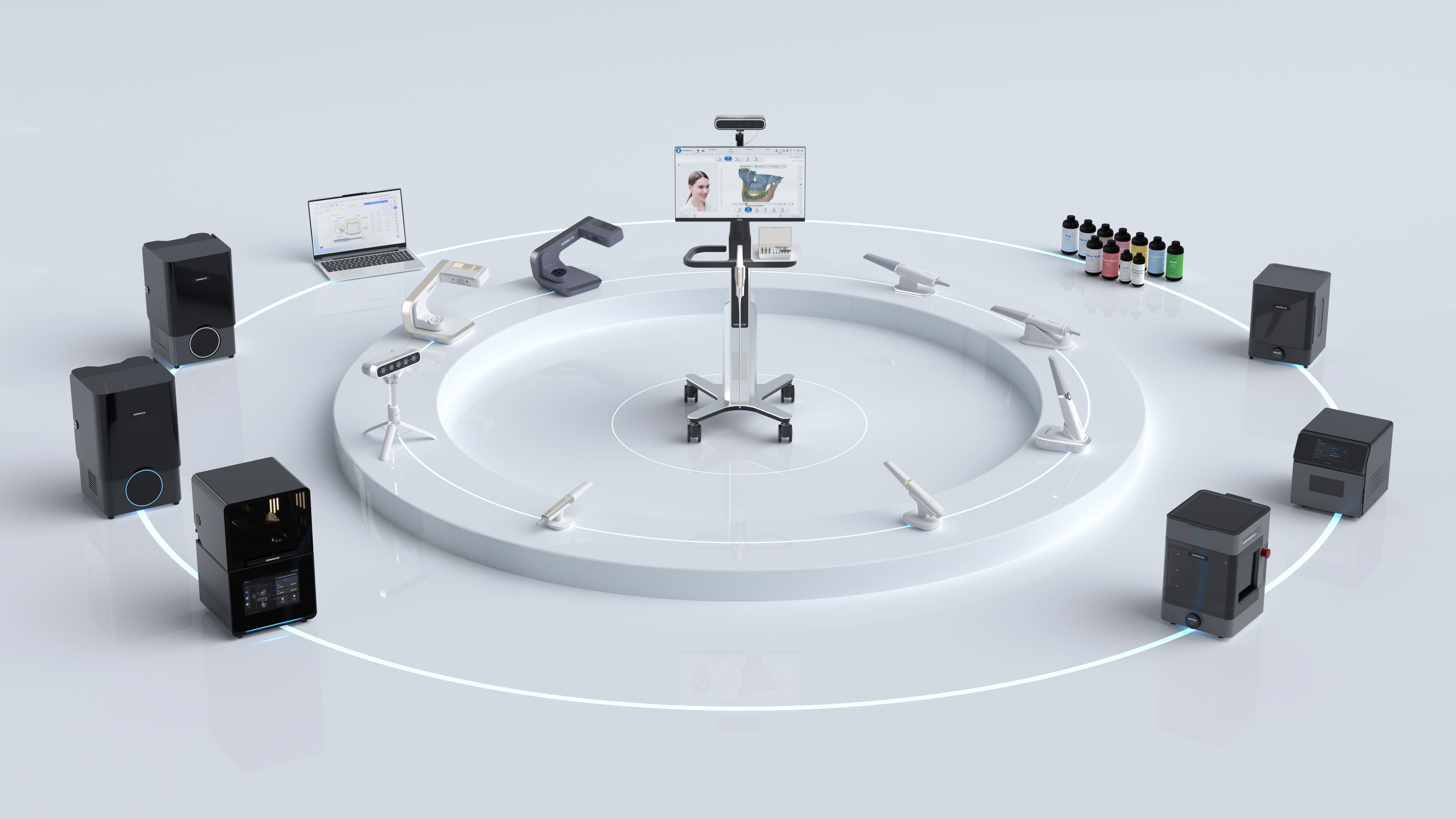 SHINING 3D Dental Flujo Digital Completo